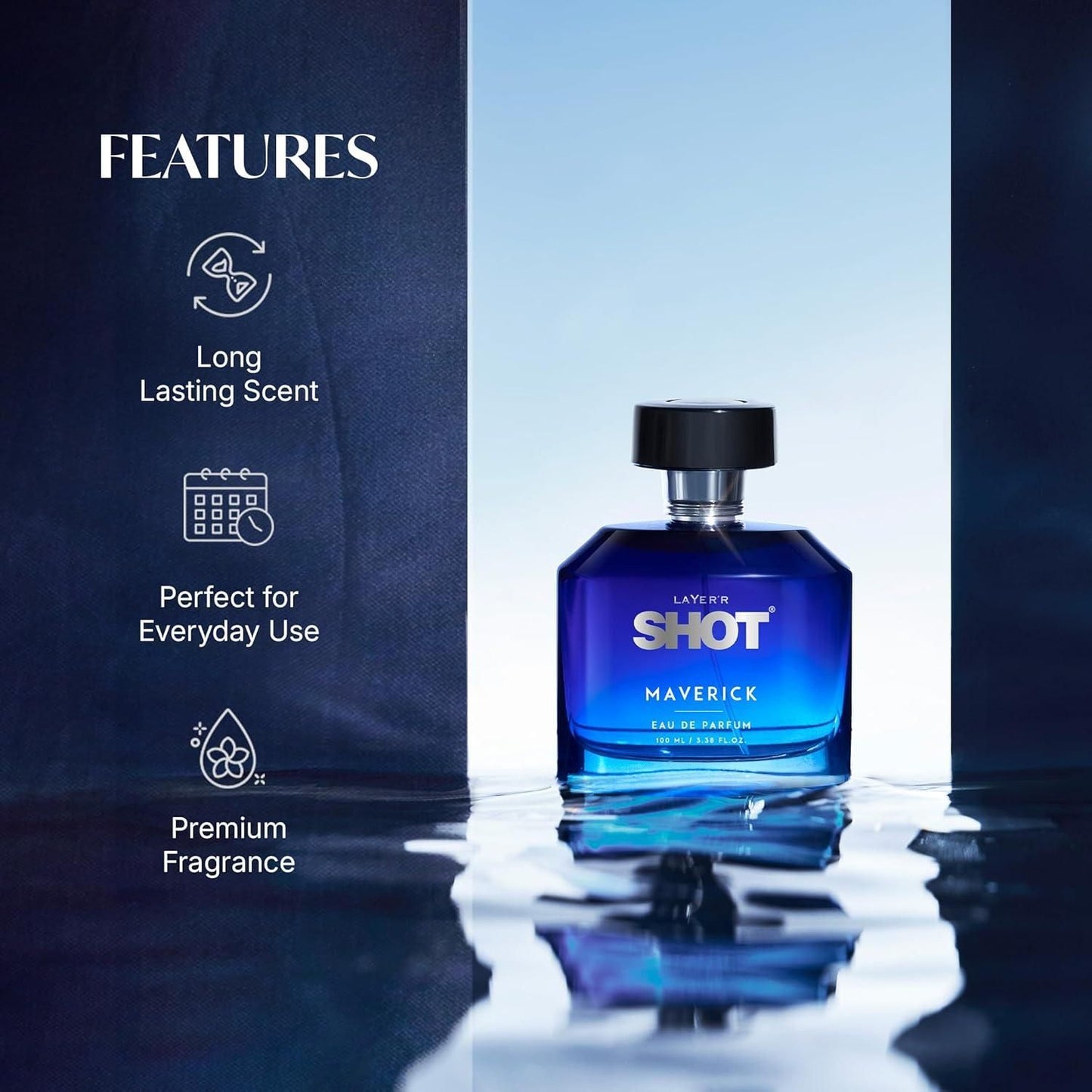 Layer?r Shot Maverick Perfume for Men - 100ml